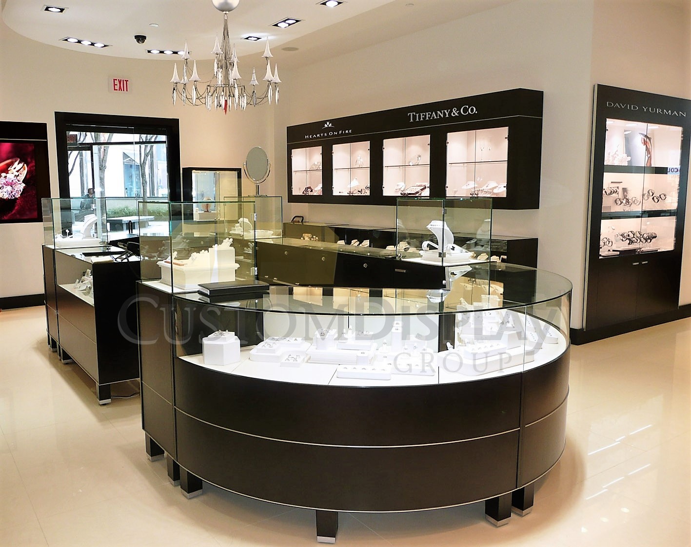 Jewelry Counter Showcases Glass Display Cases Glass Showcases